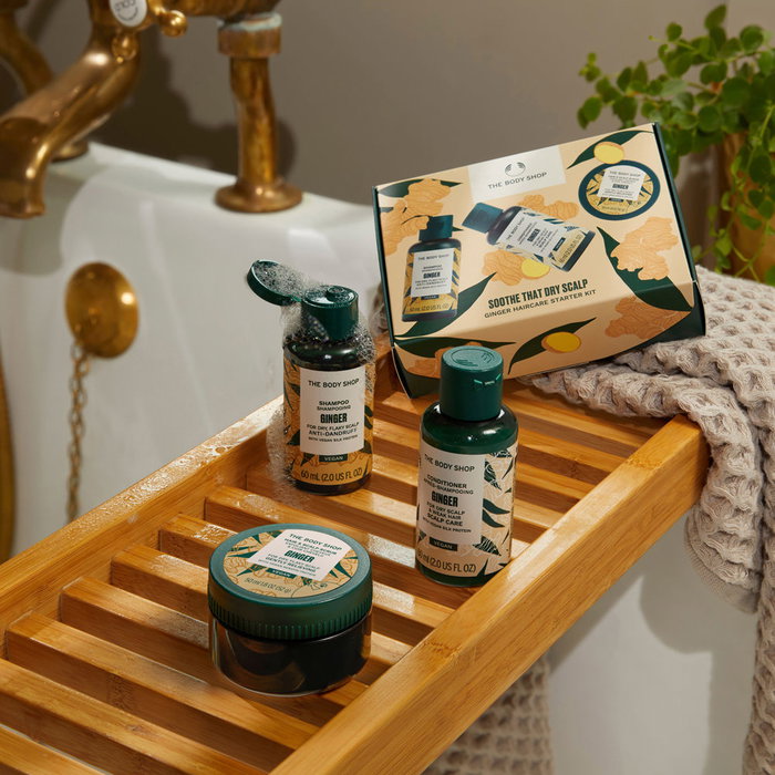 The Body Shop Après-shampoing GINGEMBRE 60 ml Cuir Chevelu Sec Pellicules