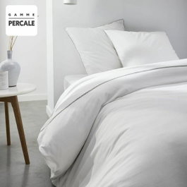 Today Parure de lit Prestige Dentelle Craie Blanc 240 x 260 cm