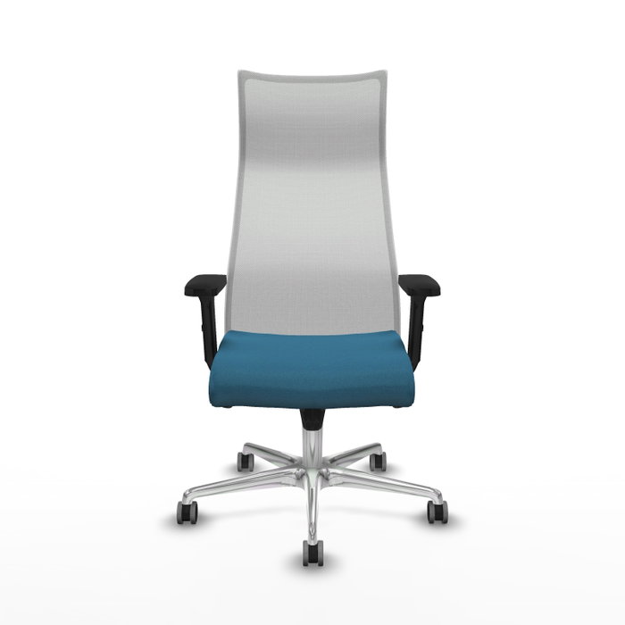 Piqueras y Crespo Chaise de Bureau Albacete Vert pétrole et Blanc Piqueras y Crespo Chaise de Bureau Albacete Vert pétrole et Blanc