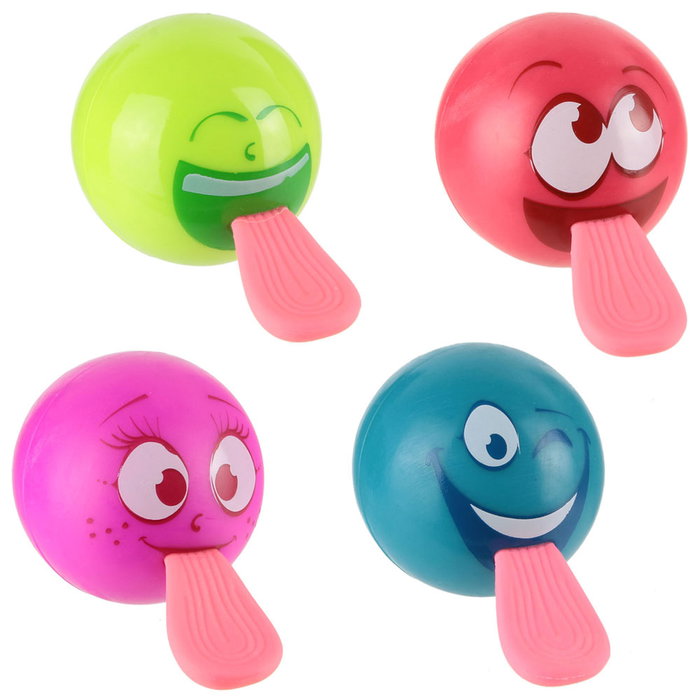 Jeux 2 momes BOLA EMOTI C/LENGUA LANZADOR