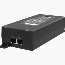 Axis TU8004 Midspan PoE 90W 1 port - Injecteur de puissance et de données sur Ethernet - Conforme IEEE 802.3bt