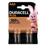 Duracell Plus Power AAA LR03 1,5 V (Pack de 4)