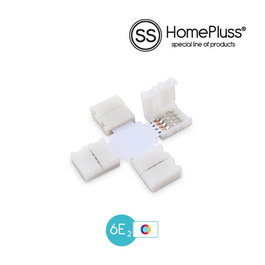 HomePluSS Connecteur en forme de S pour ruban LED RGB