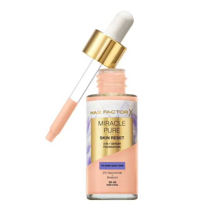 Max Factor Miracle Pure Sérum Rénovateur 2 en 1 Fair Cool 30 ml