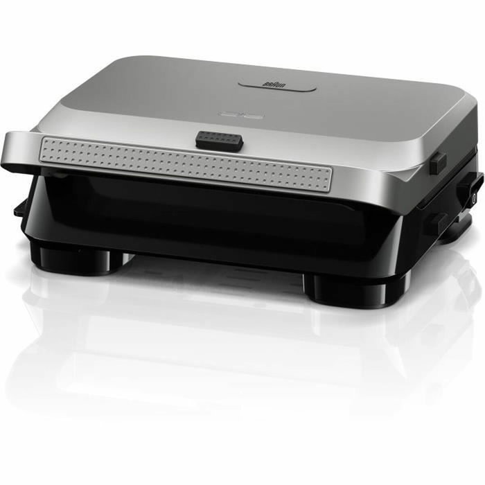 Braun Sandwich Maker 5 SM5005 Inox et noir Braun Sandwich Maker 5 SM5005 Inox et noir