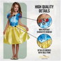 Liragram Déguisement enfant Disney Princesa Blancanieves Classic, 7-8 ans