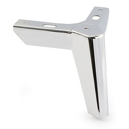 Q&Q Pata Metálica Vector H120 Acabado Cromo 120 mm pour Meubles