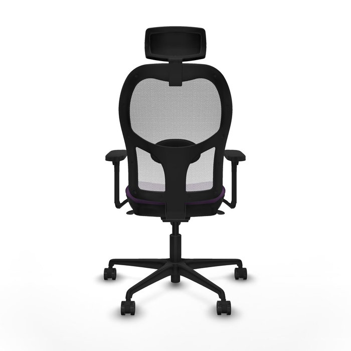 Piqueras y Crespo Chaise de Bureau Jorquera Violet avec Appui-tête