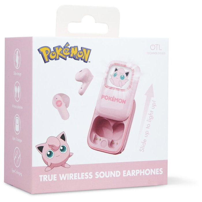 OTL TECHNOLOGIES Auriculares inalambricos Jiggly Puff Pokemon