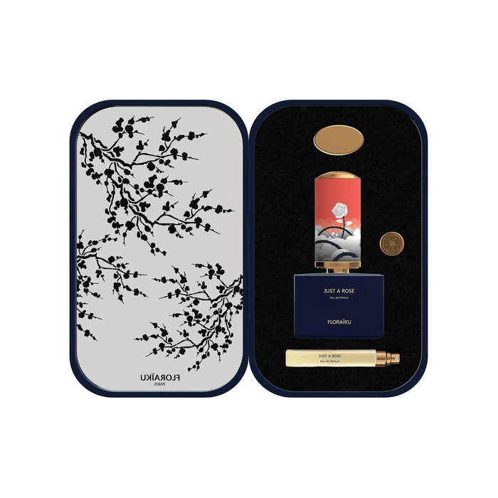 Floraiku Just a Rose - Eau de Parfum - Flacon 50ml + flacon voyage 10ml Floraiku Just a Rose - Eau de Parfum - Flacon 50ml + flacon voyage 10ml