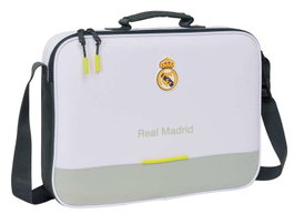 Safta Cartera Extraescolares Real Madrid Équipement 25/26, Sac À Dos Enfant 38x28x6 cm, Recommandé à Partir de 3 Ans