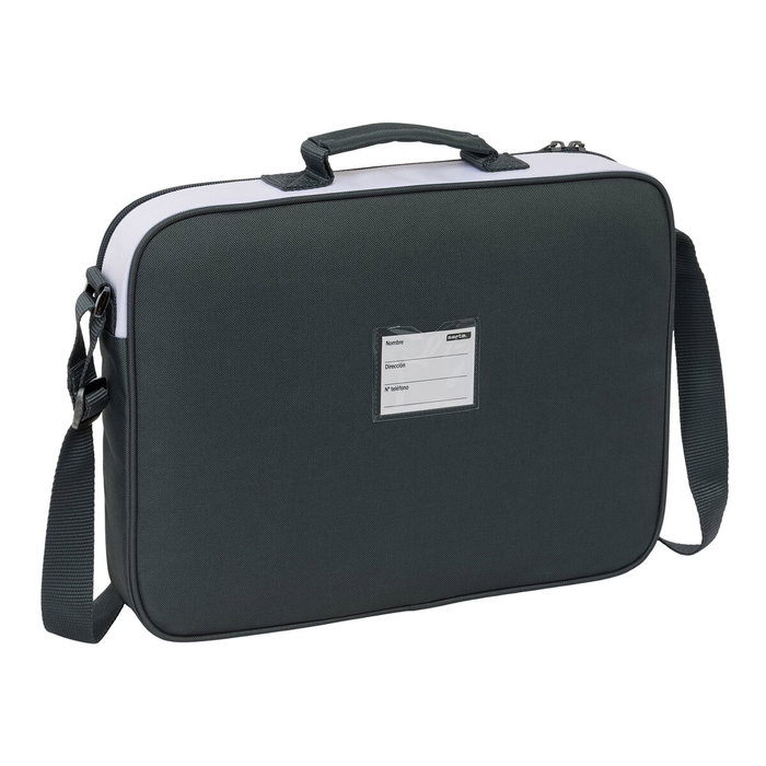 Cartable Real Madrid C.F. Blanc 38 x 28 x 6 cm Cartable Real Madrid C.F. Blanc 38 x 28 x 6 cm