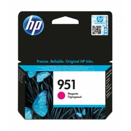 HP Cartouche d'encre originale 951 Magenta (CN051AE)