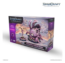Archon Studio StarCraft TMG héros set d'extension Zerg : Kerrigan & Omega Worm