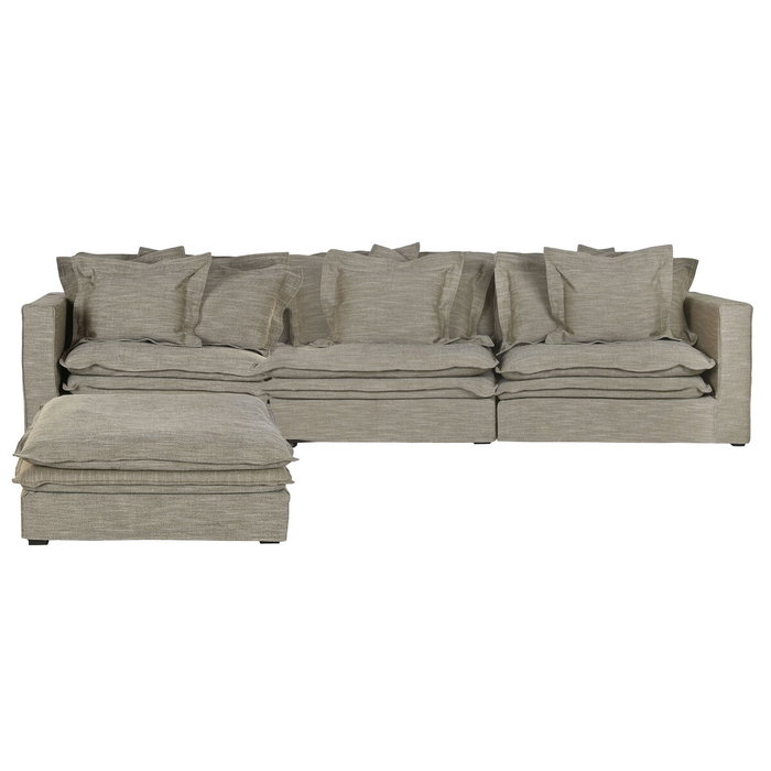 Home ESPRIT Module de canapé Vert Sable