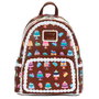 LOUNGEFLY Sac à dos Princess Cakes Disney - Sac à dos Loungefly 26 cm - Dimensions 22.5 x 26.25 x 11.25 cm
