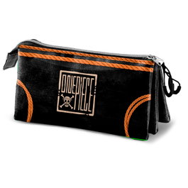 Karactermania Portatodo Ropes One Piece Triple Compartiment - Etui Organisateur 10 x 23,5 x 5 cm avec Poche Intérieure - Matière Ripstop Résistante et Imperméable