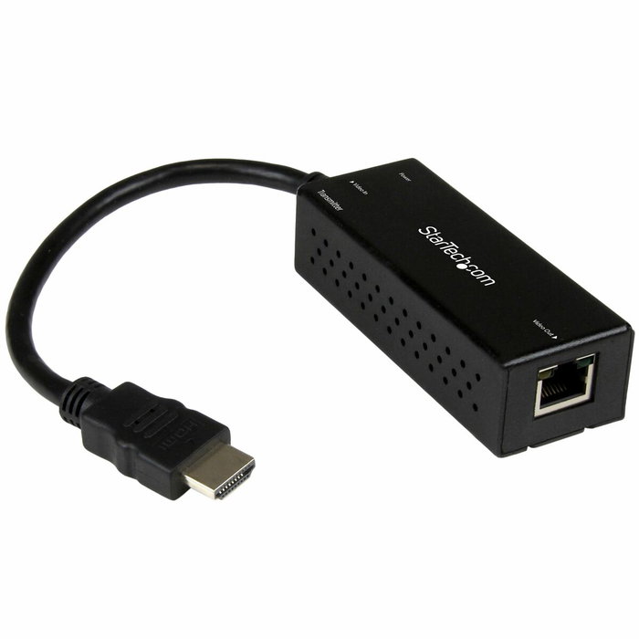 Adaptateur HDMI Startech ST121HDBTDK Noir Adaptateur HDMI Startech ST121HDBTDK Noir