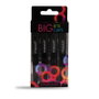 Framar - Big Bite Clips, Pack de 4, Super forts avec bord denté, pour tous types de cheveux