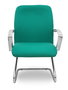 Chaise de Réception Caudete Piqueras y Crespo BALI456 Vert émeraude