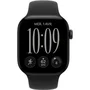 Apple Watch Series 12 GPS - 42mm - Boîtier Aluminium Noir - Bracelet Sport Noir S/M