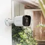 CamFirst OutDoor SCS SENTINEL - Caméra de surveillance extérieure Full HD 1080p, 110°, vision nocturne, détection de mouvement et interphonie