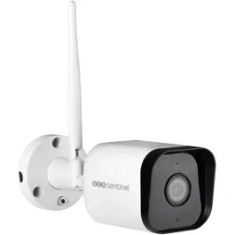 CamFirst OutDoor SCS SENTINEL - Caméra de surveillance extérieure Full HD 1080p, 110°, vision nocturne, détection de mouvement et interphonie