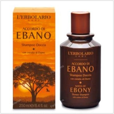 L´ERBOLARIO ACCORDO EBANO Shampooing et gel douche 250ml L´ERBOLARIO ACCORDO EBANO Shampooing et gel douche 250ml