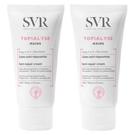SVR Topialyse Crème pour les Mains - Boîte de 2 tubes de 50ml