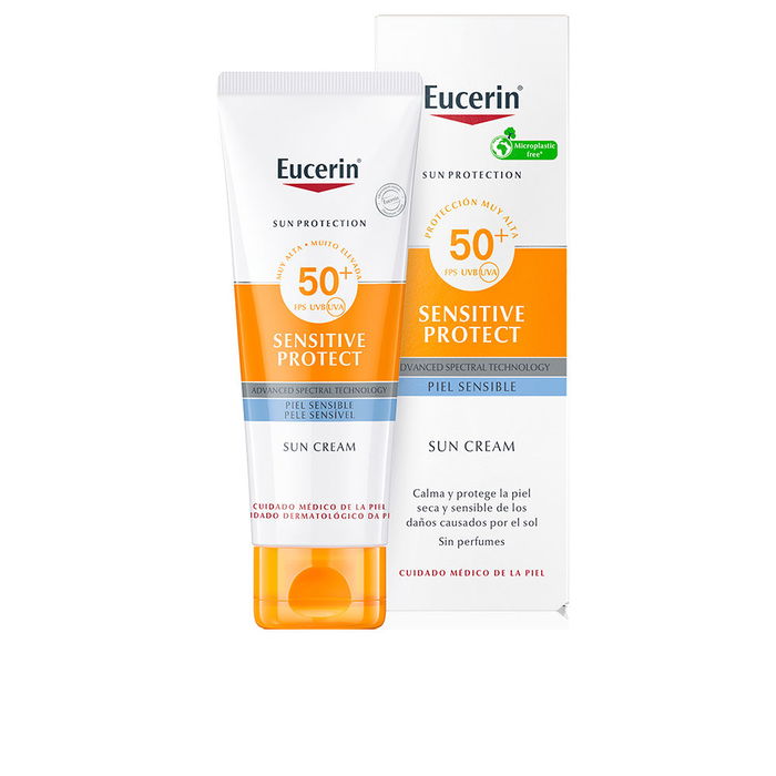 Eucerin SUN SENSITIVE PROTECT Crème Solaire Peau Sèche SPF50+ 50 ml