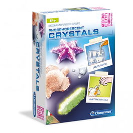 Clementoni Science & Play Laboratoire de Cristaux - Coffret de Jeu Scientifique Expériences pour Filles à partir de 8 Ans