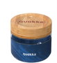 QUOKKA Recipiente de comida quokka cristal 500ml con funda deli wood grain