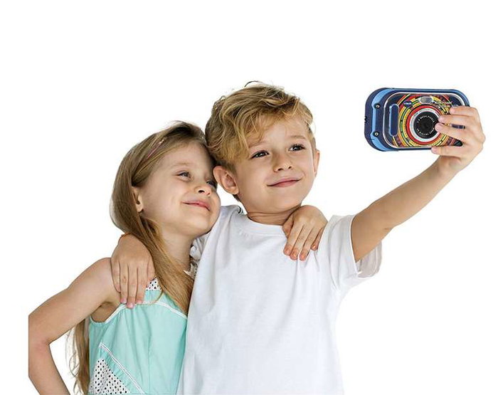 VTech Kidizoom Touch Appareil Photo Numérique pour Enfants - 5 Mégapixels - Écran Tactile de 3,5" - 10 Fonctions