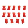 Famosa Ositos Gummymals - Ourson interactif avec plus de 20 réactions (manger, dormir, chatouilles) - Jouet électronique - Dès 3 ans - Modèles assortis
