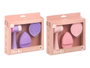 BERILO Set d'exfoliation faciale 3 pièces Lila + Rosa