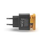 Elbe CARG-2000-N Chargeur USB mural double port 2.1A + 1A avec câble Micro USB intégré pour Android