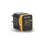 Elbe CARG-2000-N Chargeur USB mural double port 2.1A + 1A avec câble Micro USB intégré pour Android