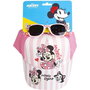 Cerdá Gorra et lunettes de soleil Minnie - Taille 53 cm - Pour enfant dès 3 ans - Rose