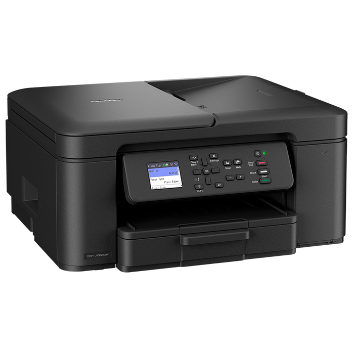 Brother DCP-J1360DW Imprimante Multifonction Jet d'Encre Couleur, Duplex, Wi-Fi, Écran LCD, ADF Brother DCP-J1360DW Imprimante Multifonction Jet d'Encre Couleur, Duplex, Wi-Fi, Écran LCD, ADF