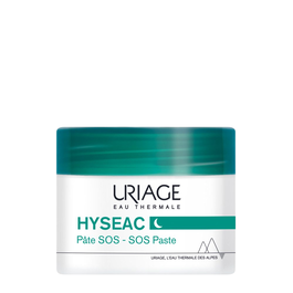 Uriage Hyseac SOS Pâte Nuit - Crème de traitement local anti-imperfections pour le visage - 15 g