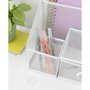 ERIK - Set de 4 Surligneurs Foodie Thème Pusheen - Pastels à deux pointes avec étui PVC