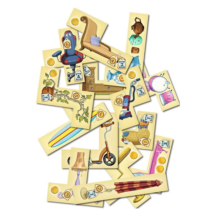 Asmodee LKGSS01ES Juego Mesa Encajados Jeu de Société Puzzle 2 Joueurs Famille 6+ Ans
