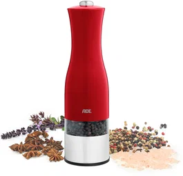 Ade Moulin à sel et poivre électrique Rouge