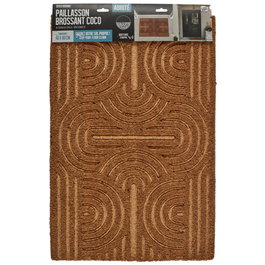 Je cherche une Idee Tapis de coco en relief 40x60 cm