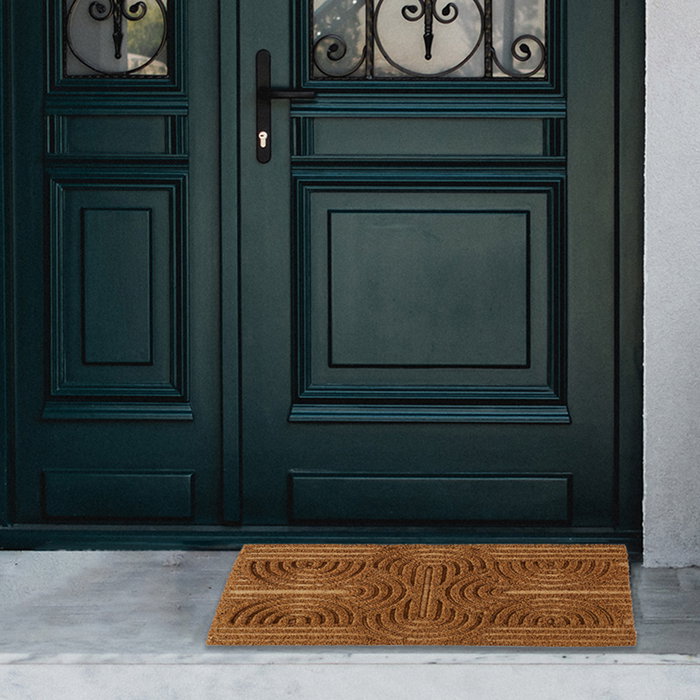 Je cherche une Idee Tapis de coco en relief 40x60 cm