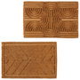 Je cherche une Idee Tapis de coco en relief 40x60 cm
