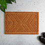 Je cherche une Idee Tapis de coco en relief 40x60 cm