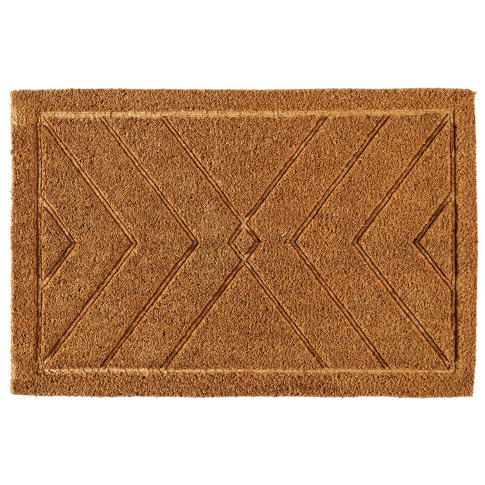 Je cherche une Idee Tapis de coco en relief 40x60 cm