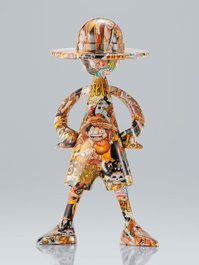 Tamashii nations Figure Monkey D. Luffy Artcanvas One Piece 1/8 1000logs Anniversary