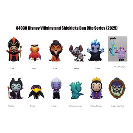 Disney 3D présentoir porte-clés sac à dos Villains Série 4 (24)